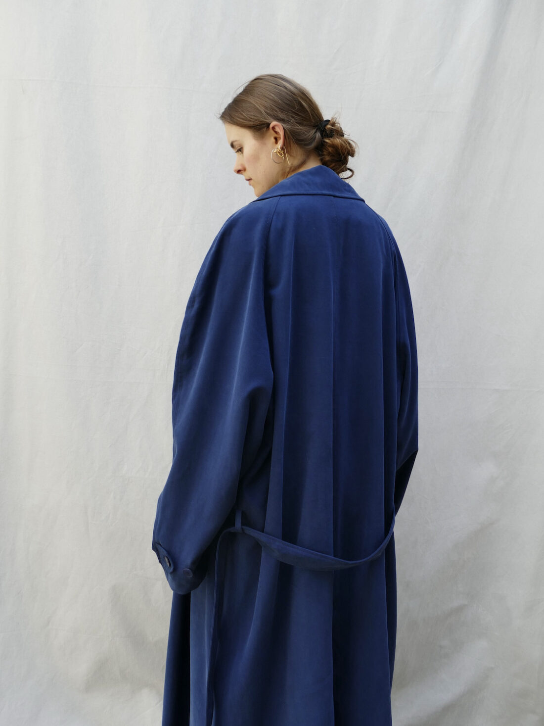 Trench bleu